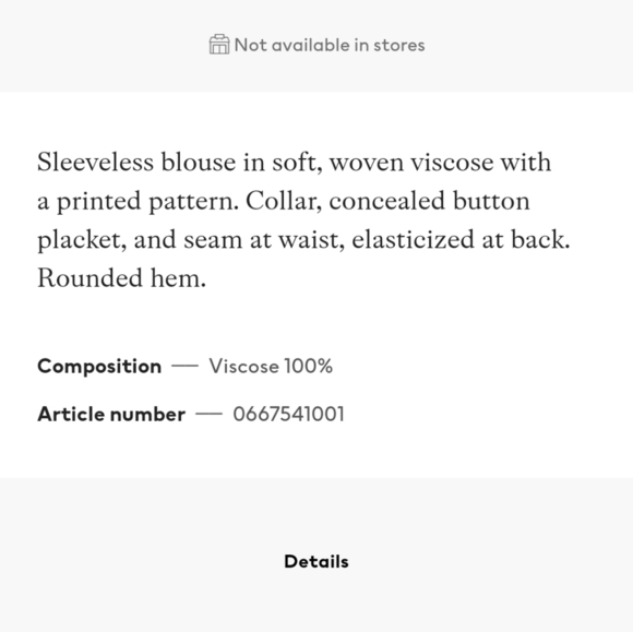 3/$30 H&M MAMA Floral Button Down Collared Shirt 100% Viscose Nursing - Picture 9 of 9